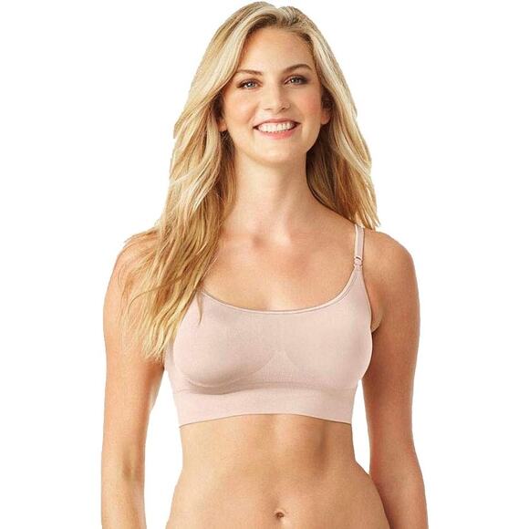NWT Warner's Simply Perfect Women's No Dig Seamless Wireless Bra, Medium - Picture 1 of 9